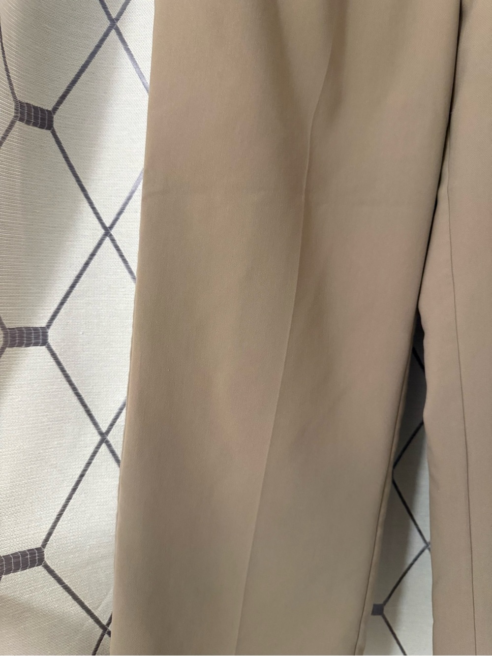 Abercrombie & Fitch Wide Leg Trousers - Khaki - Picture 3 of 5